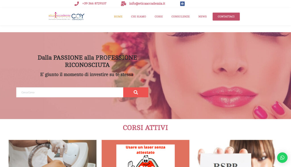 Etica Accademia Torino lavoro VPS - Your Web Communication