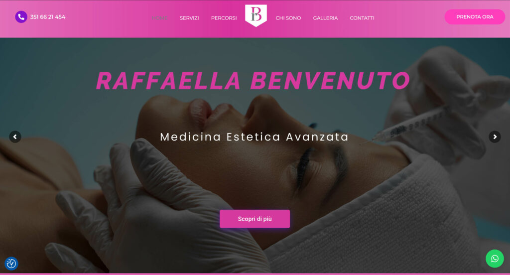 Raffaella Benvenuto lavoro VPS - Your Web Communication